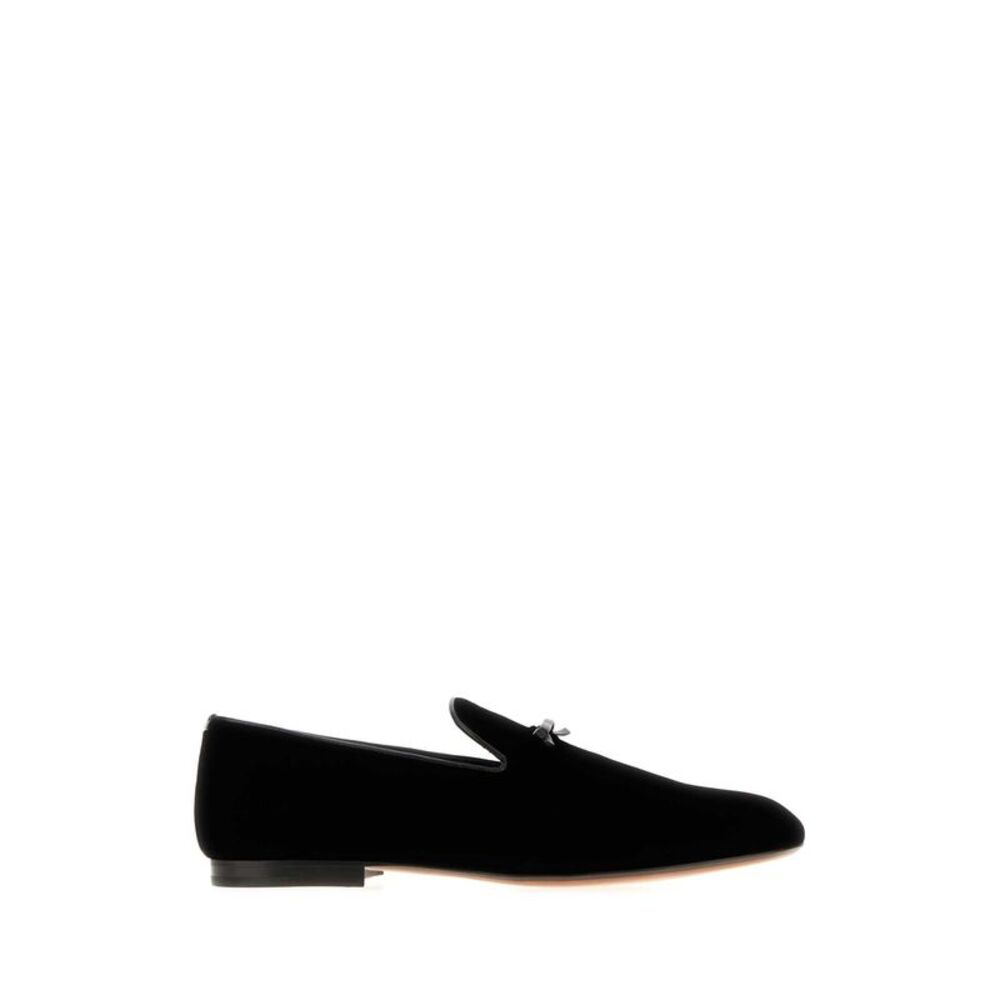 Tom Ford Men Black Velvet Loafers